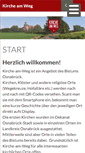Mobile Screenshot of kirche-am-weg.net