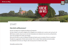 Tablet Screenshot of kirche-am-weg.net